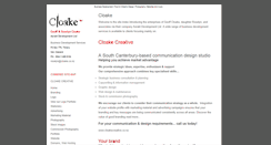 Desktop Screenshot of cloake.co.nz